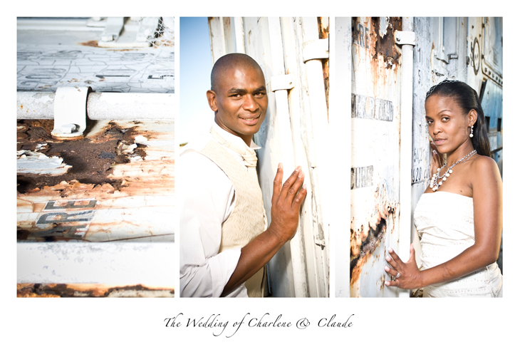 Wedding Postcard for Charlene and Claude