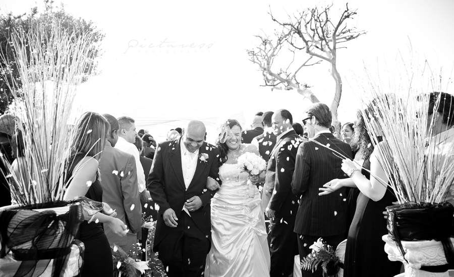 Wedding photos at Zeekeovlei Yacht Club Picturess